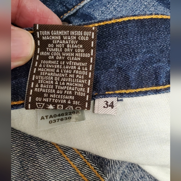 7 For All Mankind jeans Size 34 - Picture 7 of 8